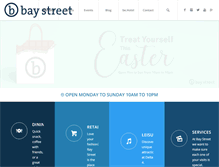 Tablet Screenshot of baystreet.com.mt